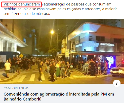 Não seja esse vizinho